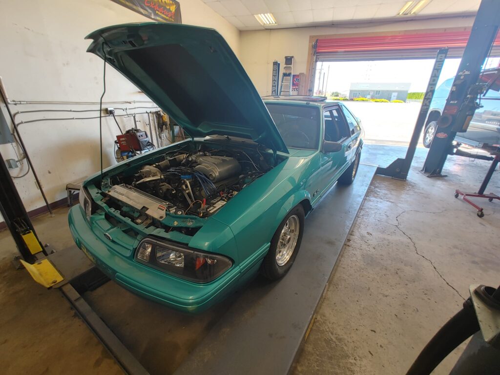 customer's foxbody mustang